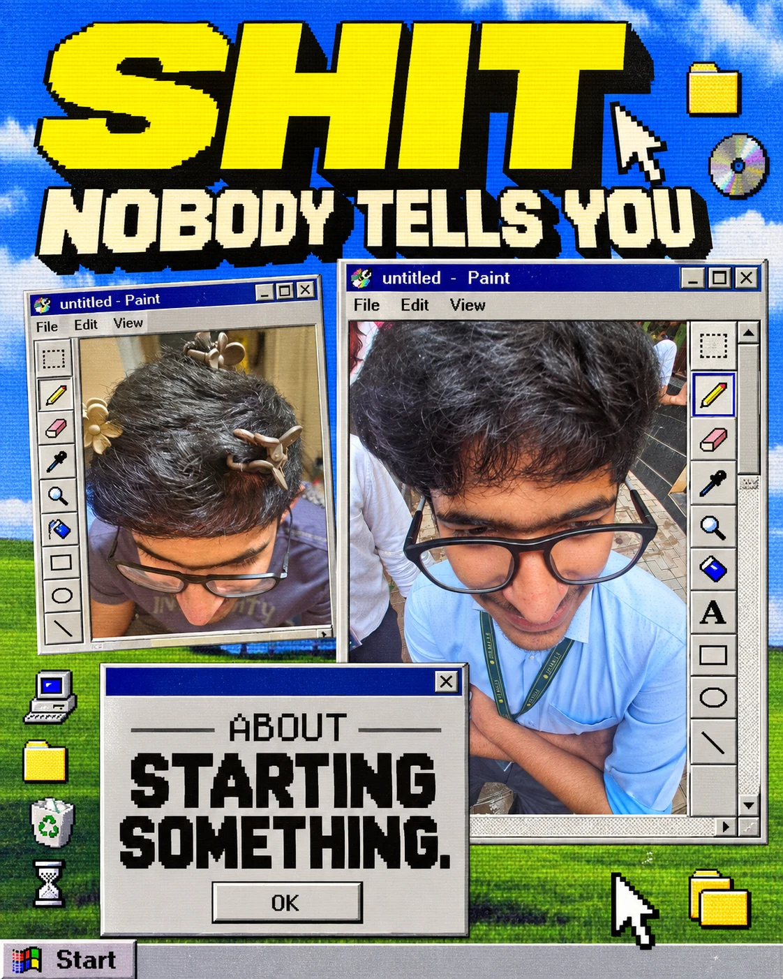 Shit nobody tells you about starting something. — slide 1