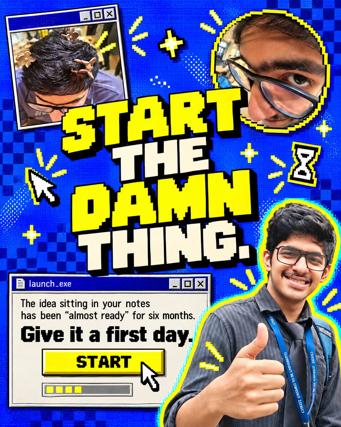 Shit nobody tells you about starting something. — slide 5